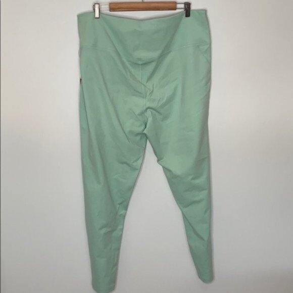 Girlfriend Collective Women Green High-Rise Compression Leggings Plus Size 6XL - Picture 5 of 10